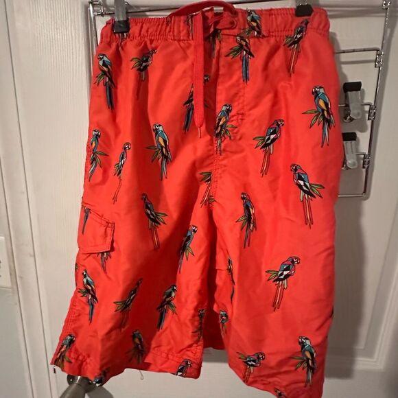 2 Pair Kanu Boys Surf Swim Trunks -Large 14/16 - Picture 4 of 7